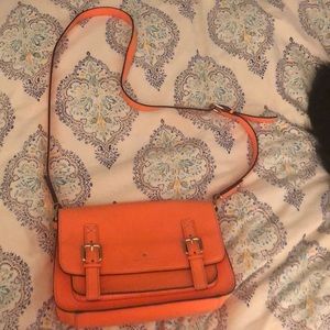 Orange Kate Spade authentic crossbody bag